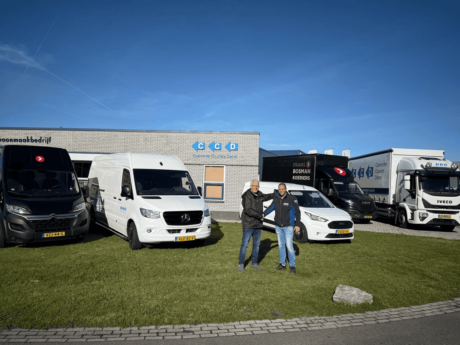 18) Frans Bosman (links) en Remco de Vries (rechts)