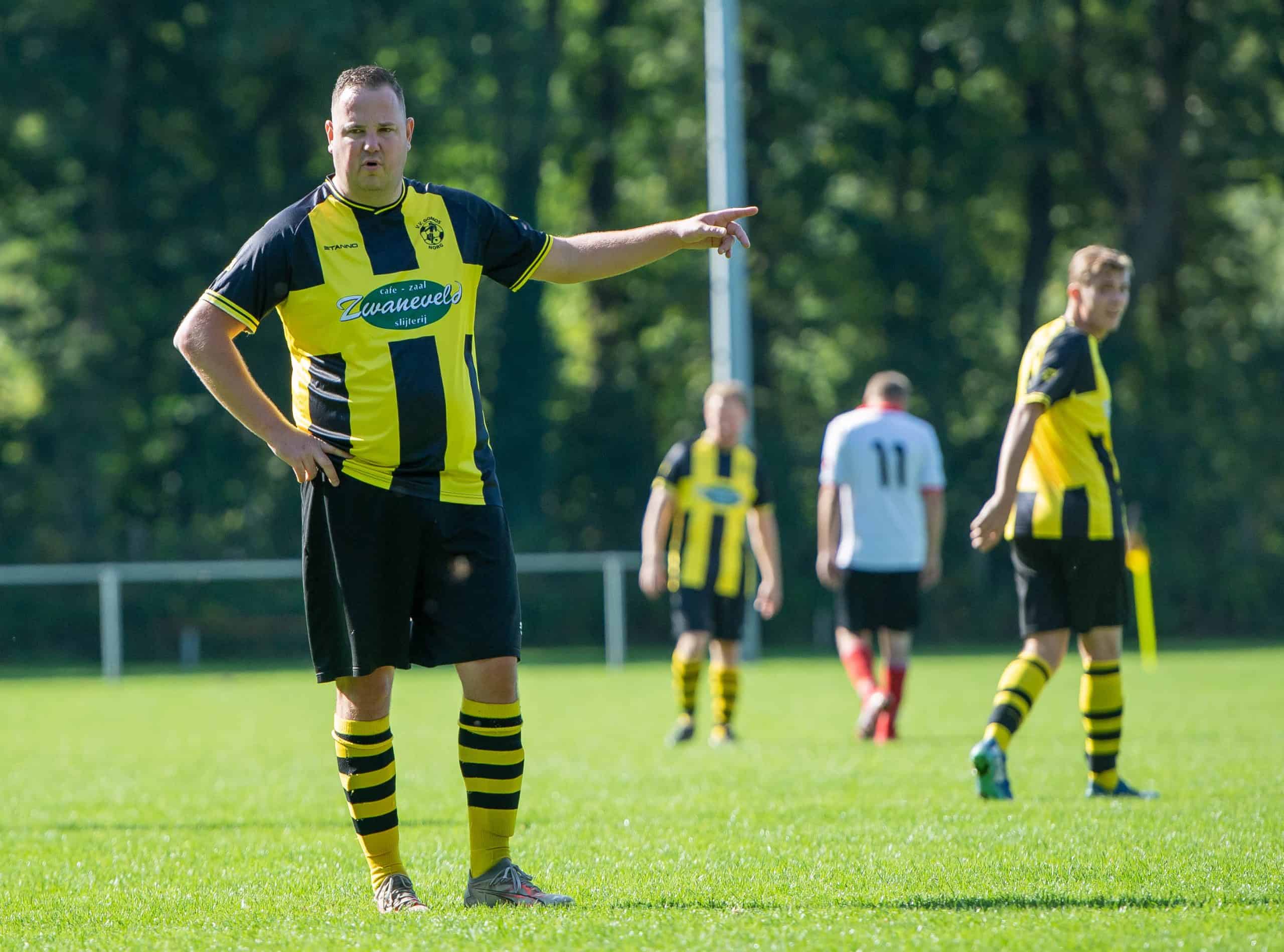 2) Jasper Boer in het shirt van GOMOS (Foto Bert Kleiker)